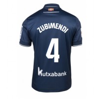 Real Sociedad Martin Zubimendi #4 Replica Away Shirt 2023-24 Short Sleeve